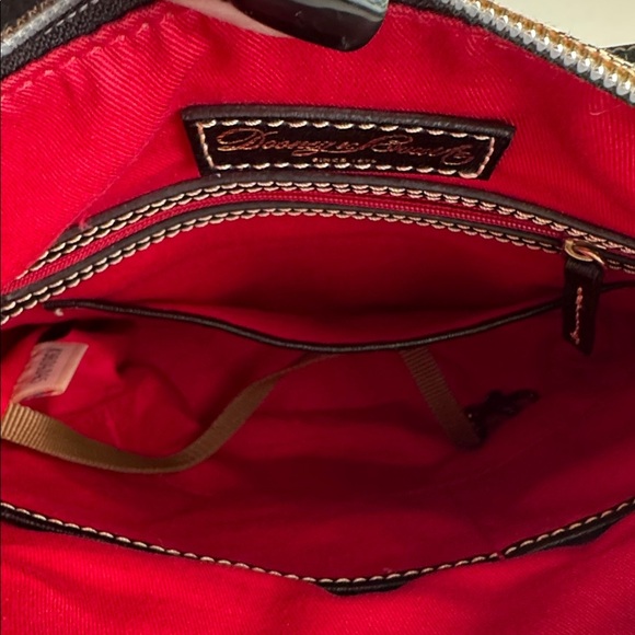 Dooney & Bourke Jacquard Logo Shoulder Bag - Picture 16 of 16